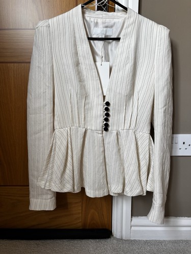 Striped peplum stripped - striped,