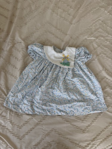 Girls vintage smocked dress - girls,