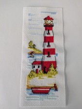 Completed cross stitch - cross,