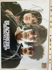 Signed Black Rebel Motorcycle Club Magazine A4 Poster