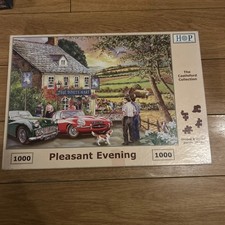 Superb & Complete House of Puzzles PLEASANT EVENING 1000 Pcs Jigsaw Puzzle HOP