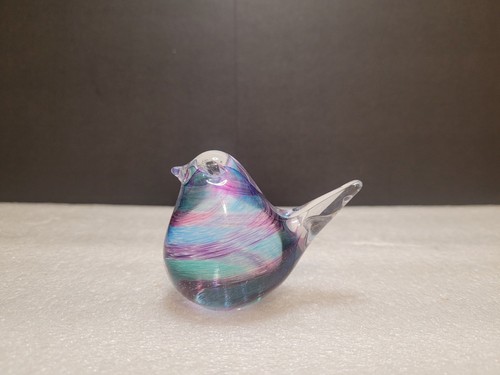 Vintage art glass bird - vintage,