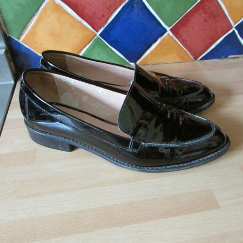 Dune black patent - , leather