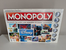 Monopoly Disney Celebrate Animation Edition Hasbro Limited Edition 100% Complete