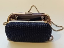 Karen millen blue clutch bag - clutch, /