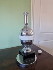 Large Chrome Art Deco Table