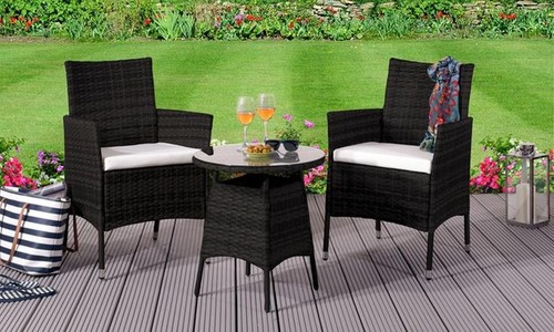 3pc rattan bistro - 3pc,