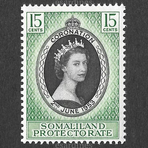 Somaliland 1953 15c - :, 15c.