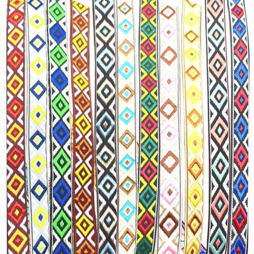 Jacquard trim braid - jacquard, or
