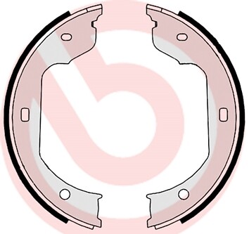New brake shoe - new,