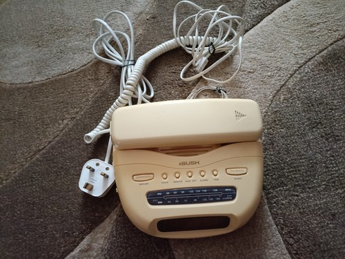 Bush radio alarm clock mains - alarm,