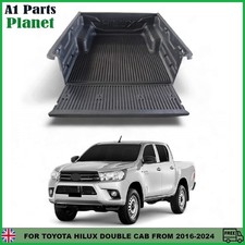FOR TOYOTA HILUX REVO DOUBLE CAB MK8 2015-2021 BLACK PICKUP TRUCK BED LINER MAT