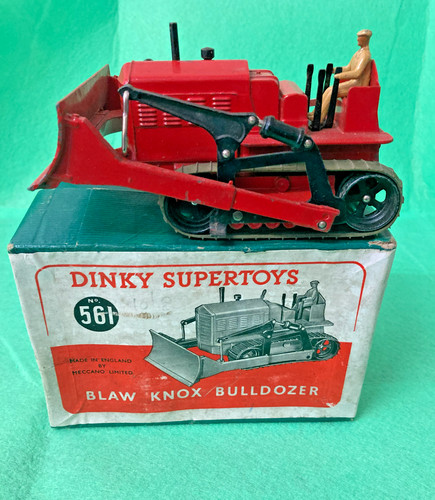 Meccano blaw knox bulldozer - meccano, no