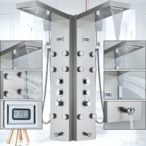 Thermostatic shower panel - thermostatic,