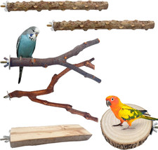 6 Pcs Bird Perches for Cage