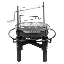 OUTDOOR CHARCOAL BBQ FIRE PIT