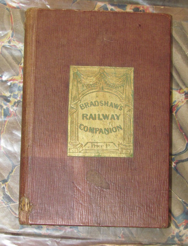 1839 bradshaw railway - 1839, bradshaw's