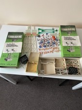 subbuteo job lot of players,balls floodlighting plus other items.