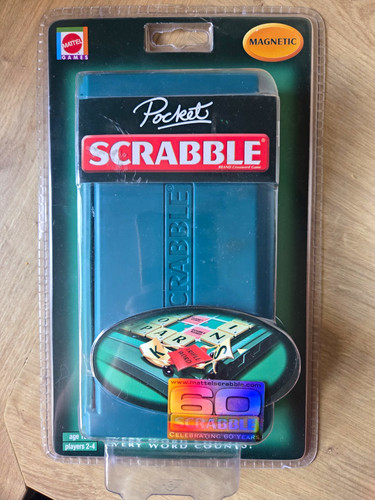 Mattel scrabble pocket - mattel,