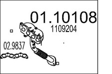 Mts 01.10108 Front Exhaust