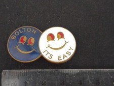 Early Bolton Wanderers FC Enamel Badge.