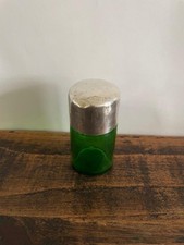 Silver & Green Glass