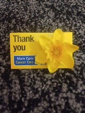 Marie Curie Cancer care PIN
