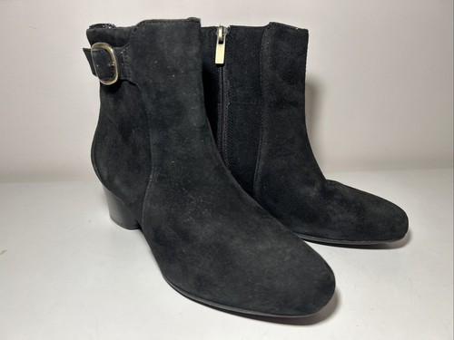 Clarks suede ankle - suede, boots