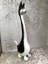 hand carved and painted tall