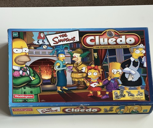 The simpsons cluedo - simpsons, game