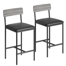 2 Bar Stool Upholstered