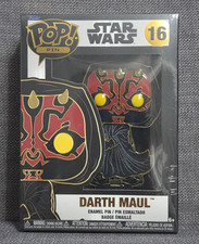 Darth Maul Funko POP Pin #16 | Brand New With Sealed Box