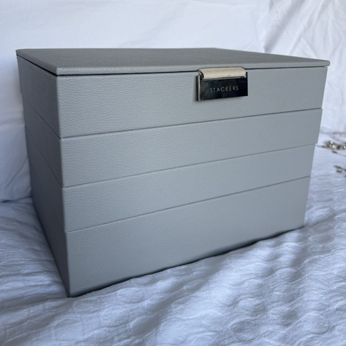 Stackers grey faux - grey,