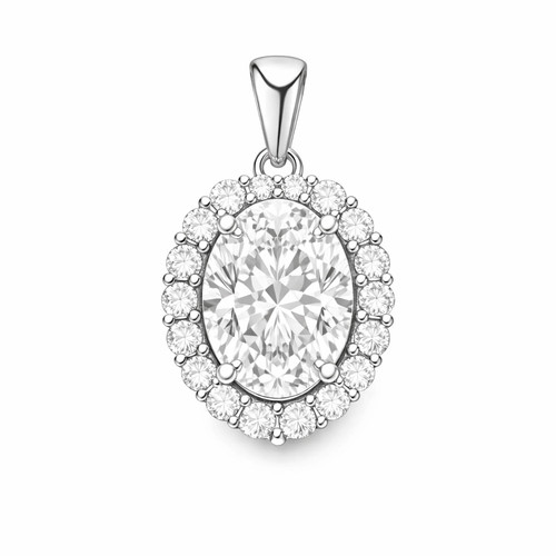 14k white gold - 0.60,