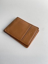 Lacoste tan leather fold