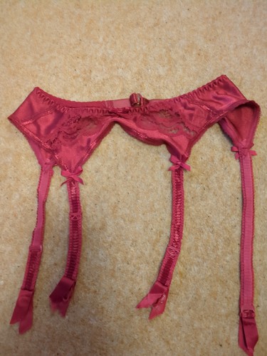 Charnos vintage red - vintage, suspender