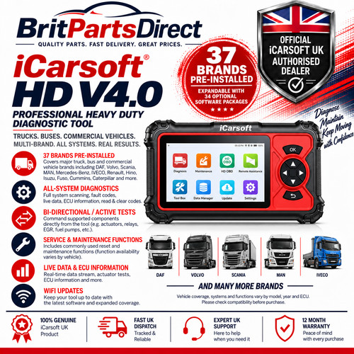 Icarsoft heavy duty - hd, v4.0