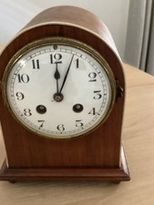 Wooden French Mantel Clock