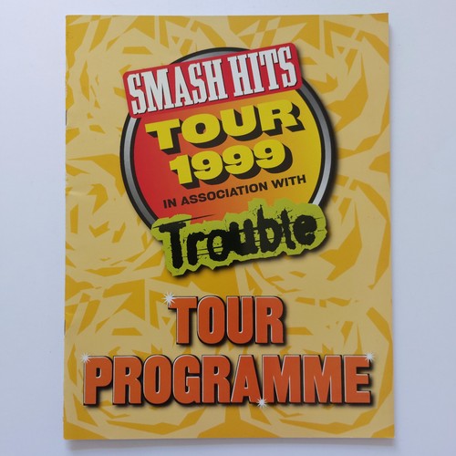 Smash hits tour programme 1999 - hits,