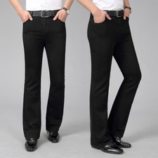 Men Bell Bottom Jeans Flared