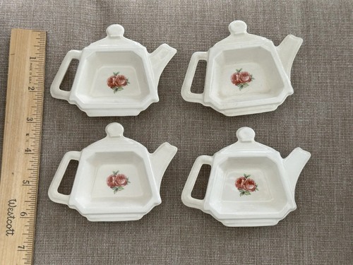 Vtg floral mini rose cottage - 4,