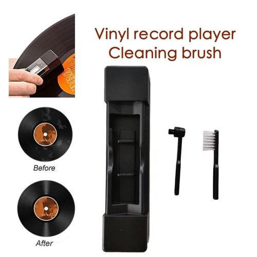 Record player cleaning kit - record,
