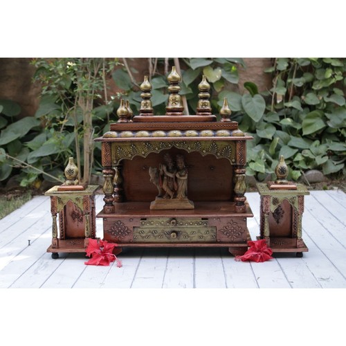 Wooden temple hindu pooja - temple,