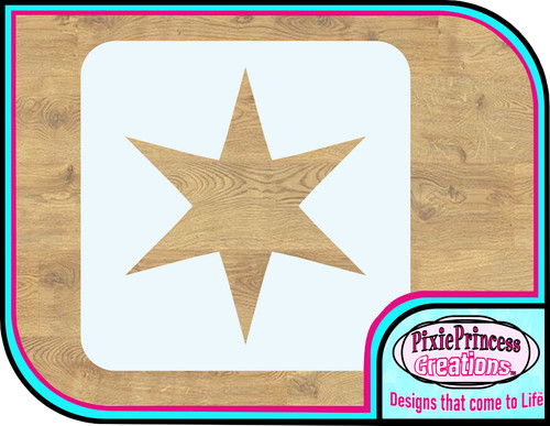 Star shape space mylar - d, 190