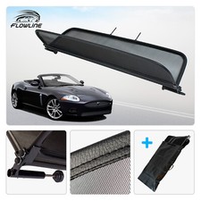 Wind Deflector for Jaguar XK (2006-2016) - Collapsible - Black