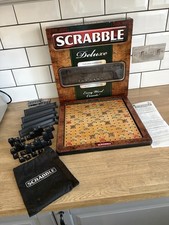 Scrabble Deluxe Board Game Low