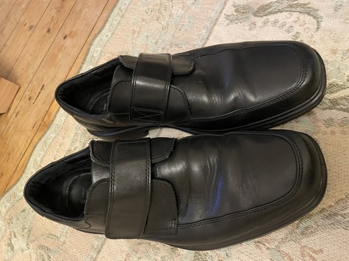 Hotter mens black leather - mens,