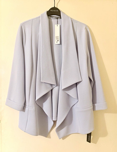 Roman waterfall blazer - waterfall, light