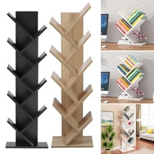Wooden Tree Shelf Bookshelf