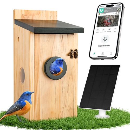 Smart bird house with camera - bird,